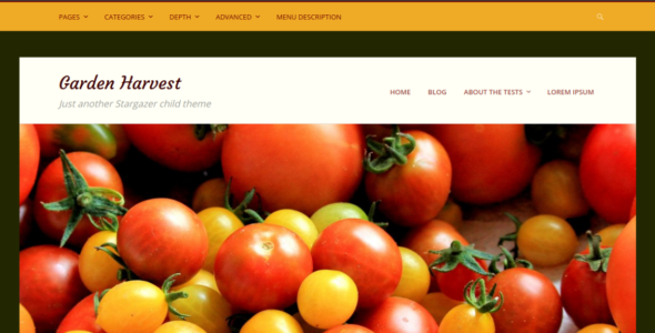 Garden Harvest (WordPress)