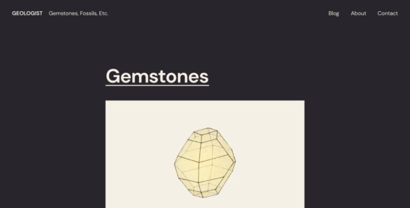 Geologist (WordPress)