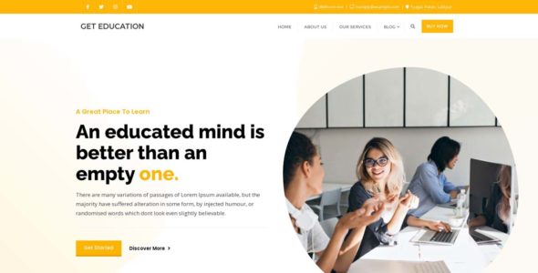 Get Education (WordPress)