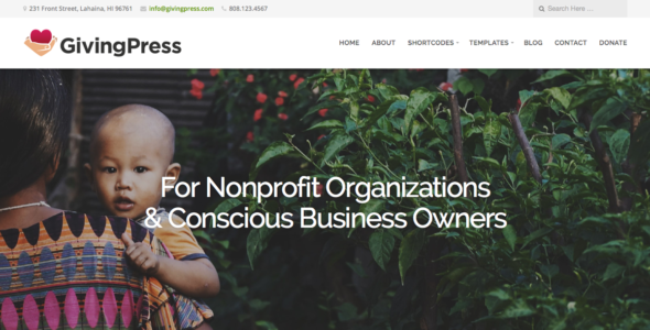 GivingPress Lite (WordPress)