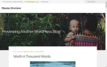 GivingPress Lite (screenshot desktop)