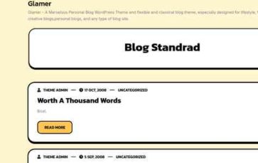 Glamer (screenshot desktop)