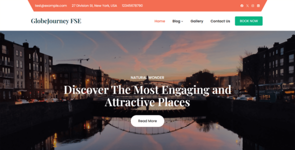 GlobeJourney FSE (WordPress)