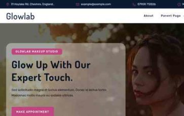 Glowlab (screenshot desktop)