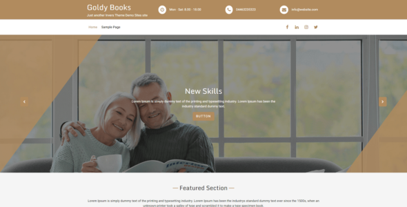 Goldy Books (WordPress)