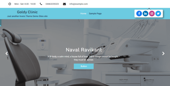 Goldy Clinic (WordPress)