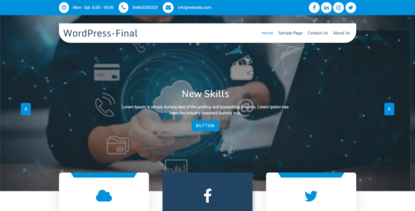 Goldy Cloud (WordPress)