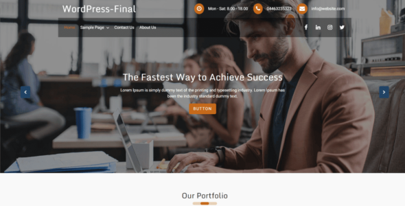 Goldy Corporate (WordPress)