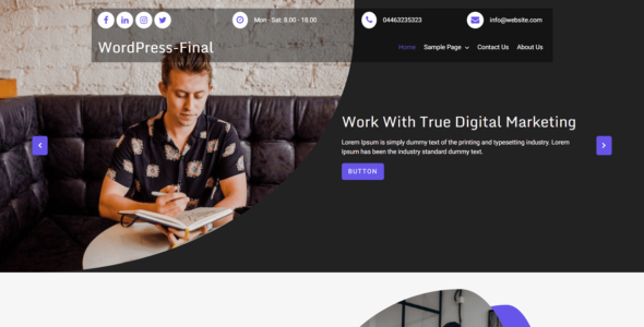 Goldy Market (WordPress)