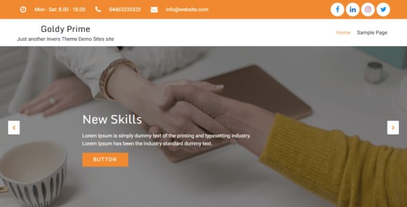 Goldy Prime (WordPress)