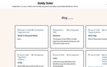 Goldy Soler (screenshot desktop)