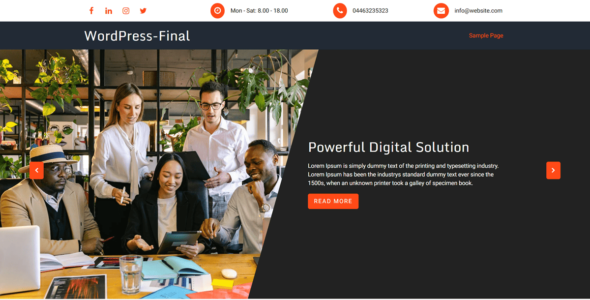 Goldy Tech (WordPress)