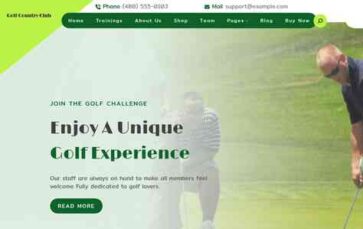 Golf Country Club (screenshot desktop)