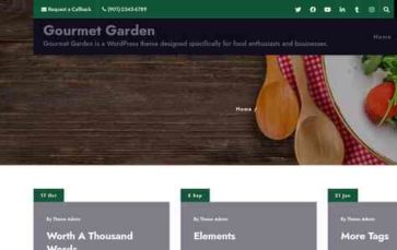 Gourmet Garden (screenshot desktop)