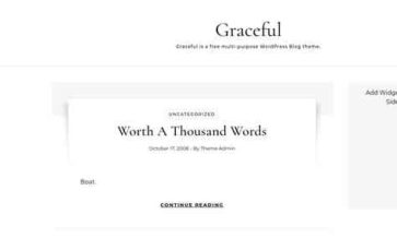 Graceful (screenshot desktop)