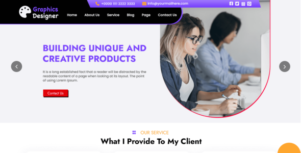 Graphics Designer (WordPress)