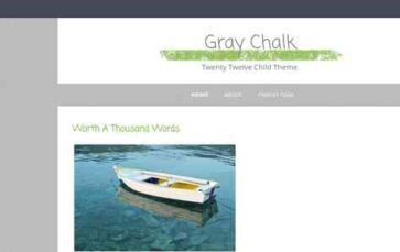 Gray Chalk (screenshot desktop)