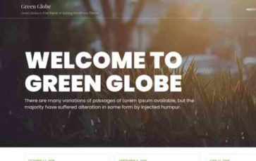 Green Globe (screenshot desktop)