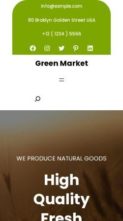 Green Market (screenshot mobile)