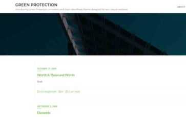 Green Protection (screenshot desktop)