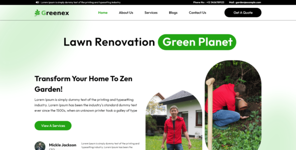 Greenex (WordPress)