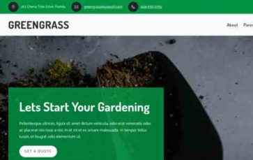 Greengrass (FlyThemes) (screenshot desktop)