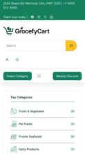 GrocefyCart (screenshot mobile)