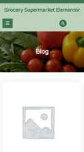 Grocery Supermarket Elementor (screenshot mobile)
