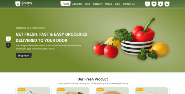 Grocerymart (WordPress)
