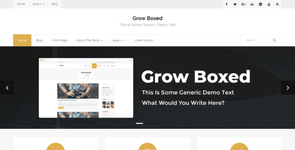 Grow Boxed (WordPress)