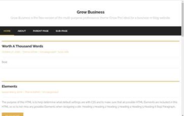 Grow Business (screenshot desktop)