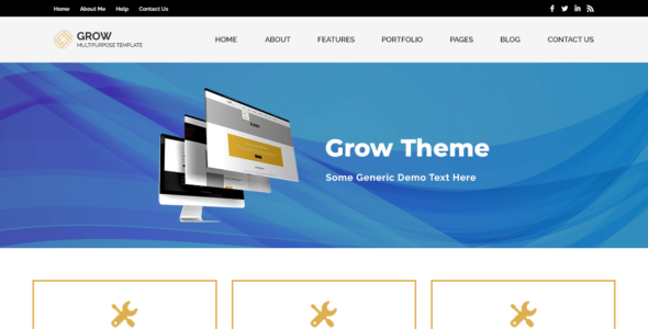 Grow eMinimal (WordPress)
