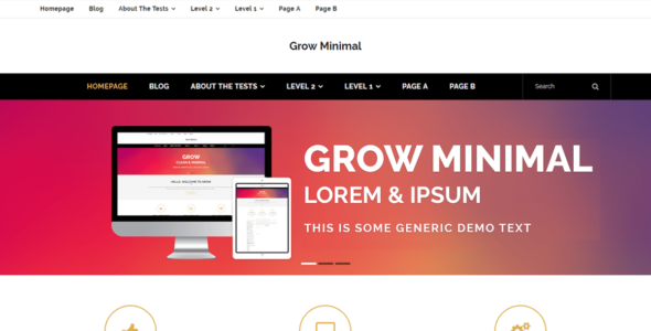 Grow Minimal (WordPress)