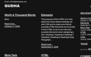 Gudha (screenshot desktop)