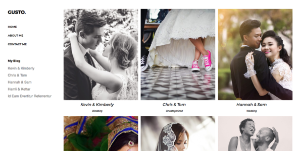 Gusto Photography (WordPress)