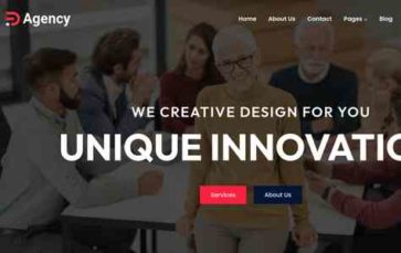 Gutenify Agency (screenshot desktop)