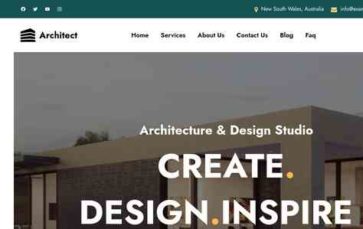 Gutenify Architech (screenshot desktop)