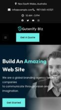 Gutenify Biz (screenshot mobile)