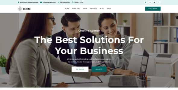 Gutenify Bizlite (WordPress)
