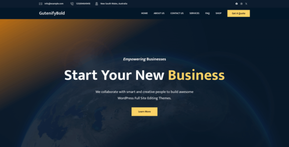 Gutenify Bold (WordPress)