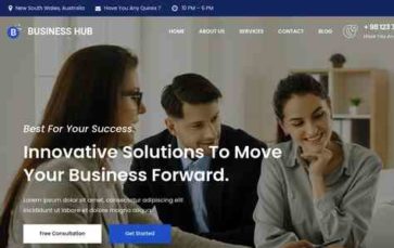 Gutenify Business Hub (screenshot desktop)