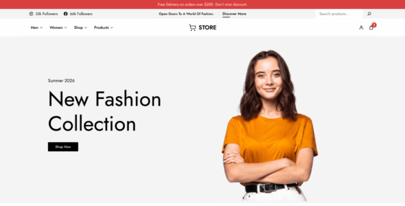 Gutenify Fashionstore (WordPress)