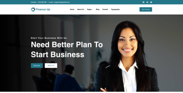Gutenify Finance (WordPress)