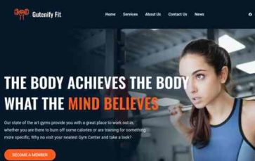 Gutenify Fit (screenshot desktop)