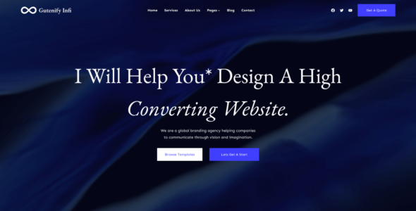 Gutenify Infi (WordPress)