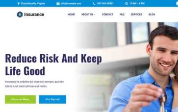 Gutenify Insurance (screenshot desktop)