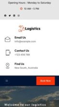 Gutenify Logistics (screenshot mobile)