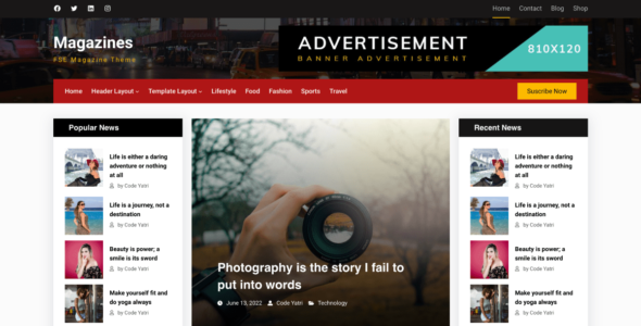 Gutenify Magazine (WordPress)