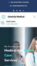 Gutenify Medical (screenshot mobile)