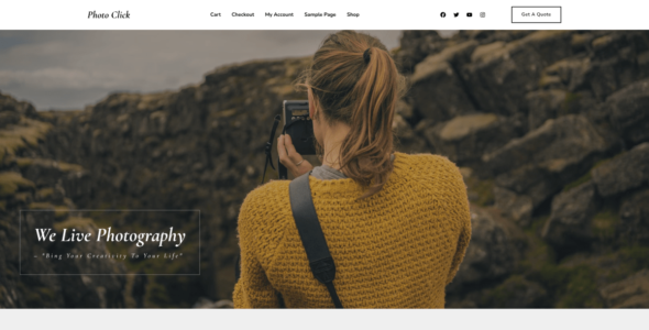 Gutenify Photo Click (WordPress)